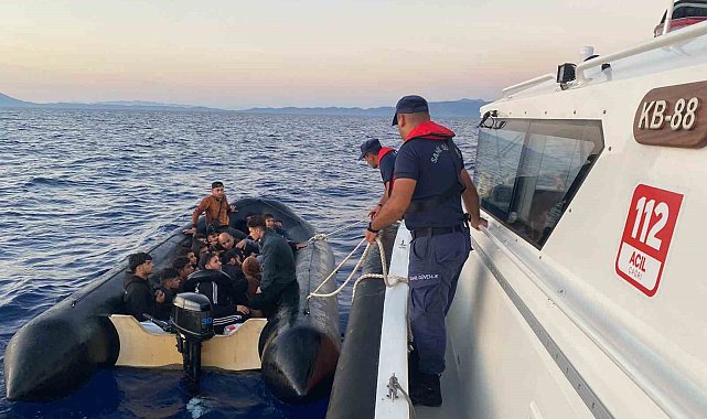 Bodrum'da 51 düzensiz göçmen yakalandı