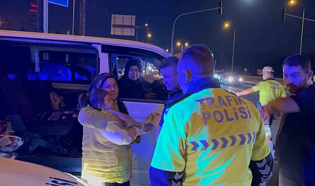 Bolu Dağı'nda ekiplerin trafik eritme mesaisi: SP hastası çocuk için seferber oldular
