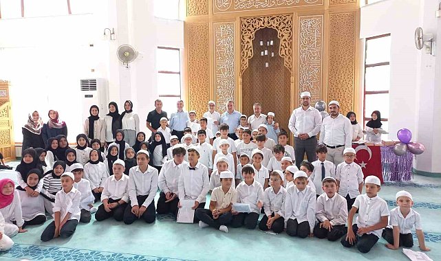 Bozüyük'te Yaz Kur'an Kursları kapanış programı düzenlendi