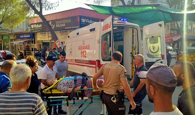 Buharkent'te trafik kazası: 2 yaralı