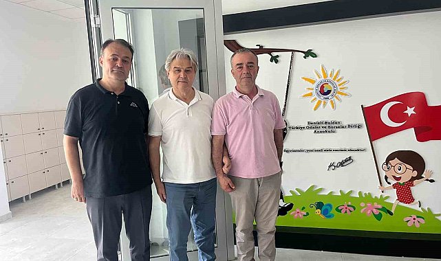 Buldan'da yeni açılan TOBB Anaokulu öğrencilerine bekliyor