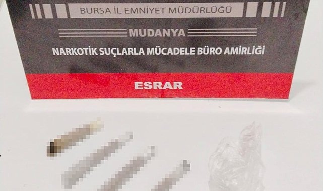 Bursa polisinden uyuşturucu operasyonu