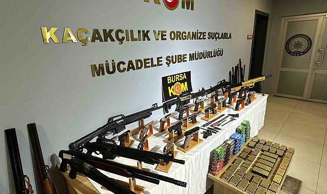 Bursa'da nefes kesen tefeci ve ruhsatsız silah operasyonu: 34 gözaltı
