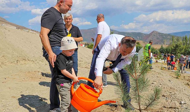 Büyük zaferin 102'inci yılı, 102 fidanla taçlandı