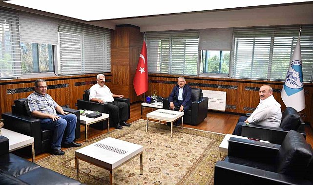 Büyükkılıç'tan oda başkanları ve yönetimleriyle istişare