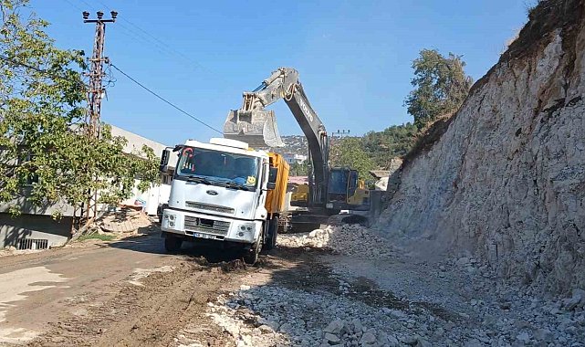 Büyükşehir, Ağabeyli Grup Yolu'nu genişletiyor