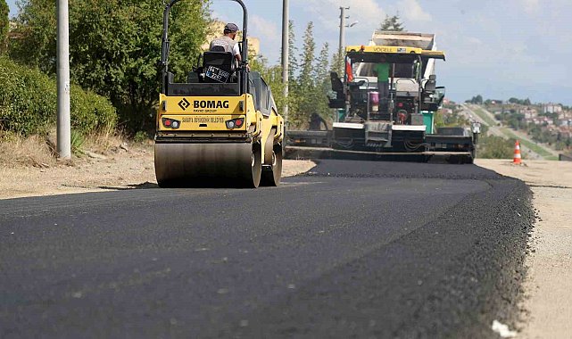 Büyükşehir caddeleri yeni yüzüne kavuşturuyor