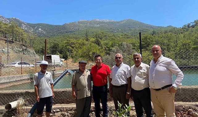 Büyükşehir'den Mavikentli çiftçilere sulama desteği