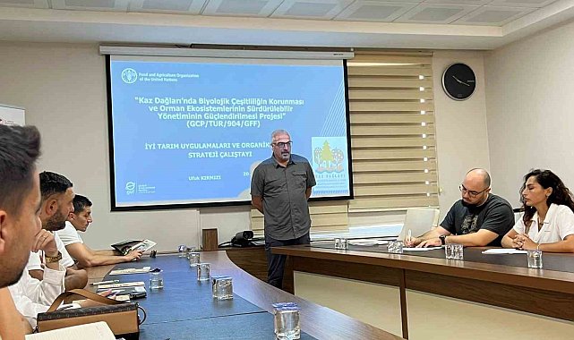 Çanakkale'de 'İyi Tarım Uygulamaları Stratejik Plan Hazırlık Çalıştayı' gerçekleştirildi