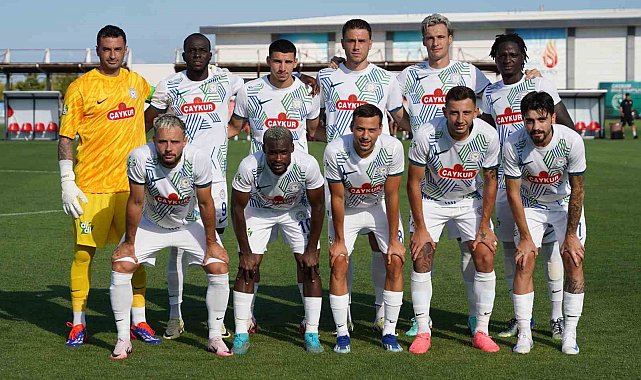 Çaykur Rizespor ile Başakşehir 19. randevuda