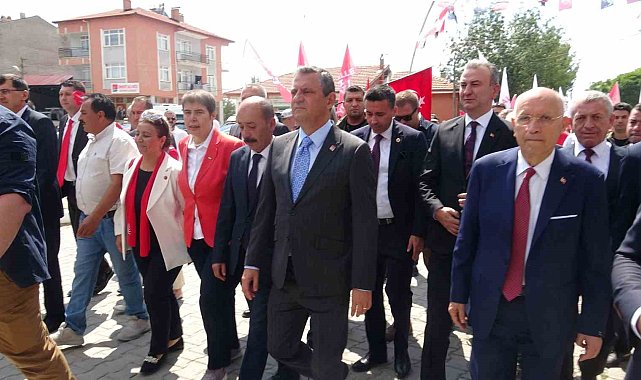 CHP Genel Başkanı Kütahya&#039;da