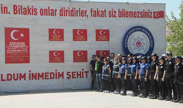 Cizre'de 8 yıl önce PKK saldırısında şehit düşen 12 polis anıldı