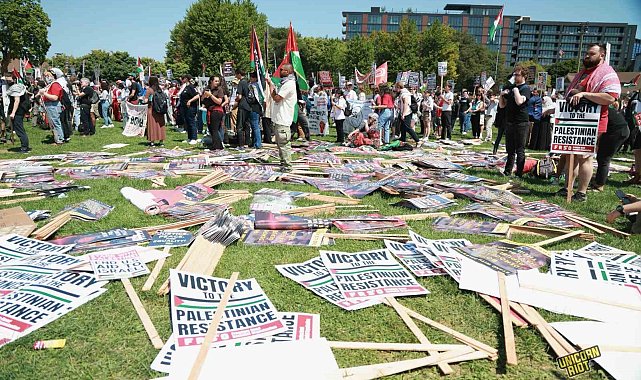 Demokrat Parti Kongresi, İsrail protestoları eşliğinde Chicago'da başladı