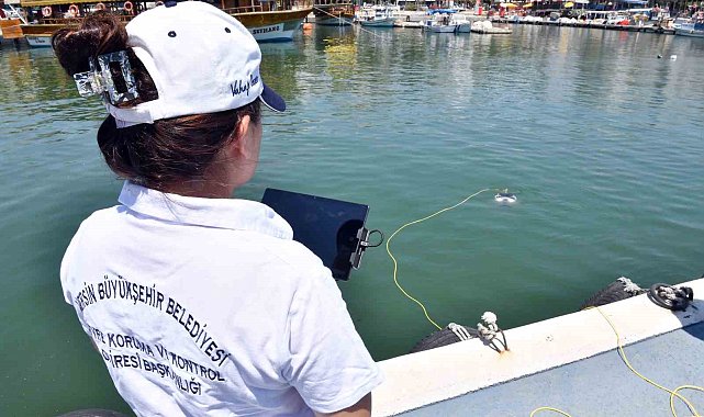 Deniz dibindeki kirlilik su altı dronu ile tespit edilecek