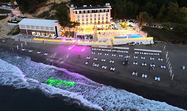 Denize sıfır belediye oteli hizmete açıldı