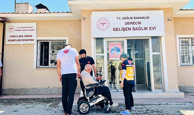 Derecik 4 Nolu Acil Sağlık Hizmetleri İstasyonu faaliyete geçti