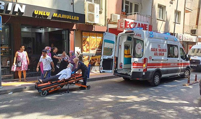 Devrilen motosikletteki yolcu yaralandı