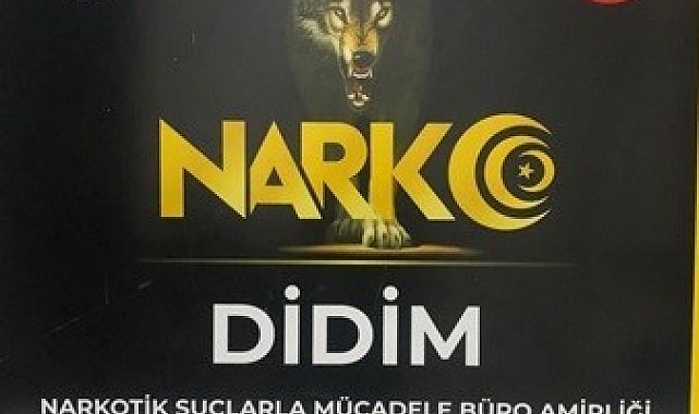 Didim'de uyuşturucu operasyonu