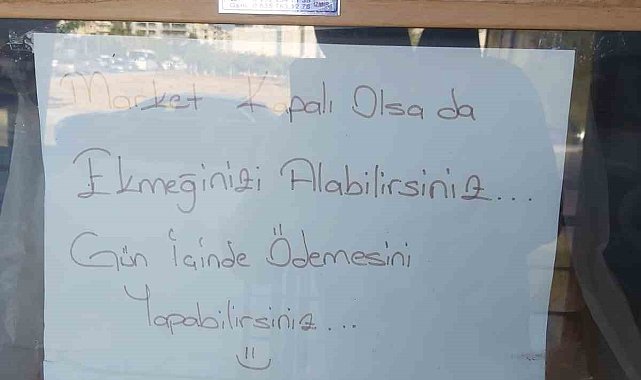 Didimli esnafın ekmek duyarlılığı