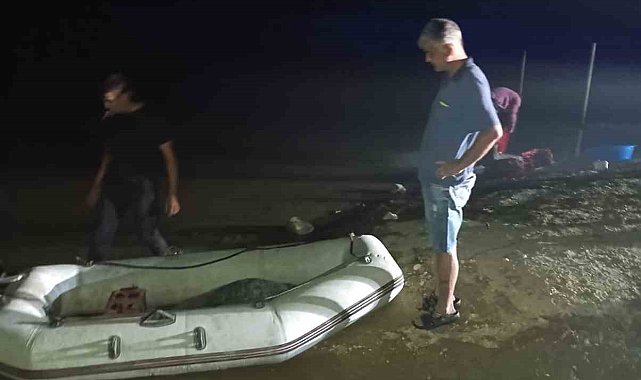 Dımbazlar Göledinde kaçak avlanan 2 kişi suçüstü yakalandı