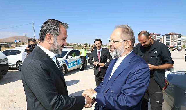 Diyanet İşleri Başkanı Ali Erbaş'tan Başkan Şerifoğulları'na teşekkür