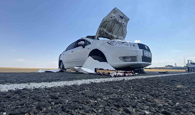 Diyarbakır'da devrilen otomobilde 6 kişi yaralandı