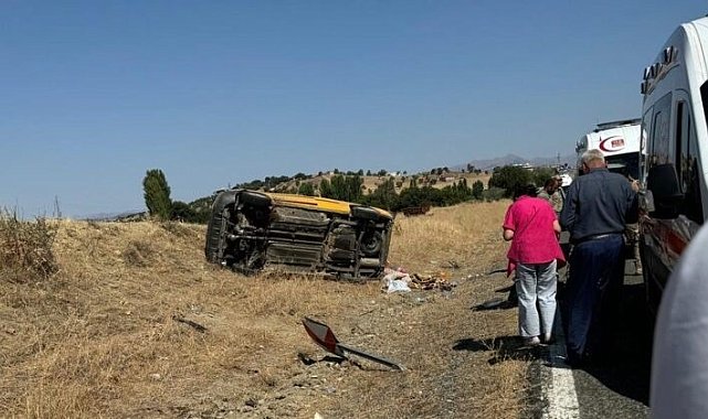 Diyarbakır'da feci kaza: Sürücü öldü, 3'ü ağır 5 kişi yaralandı