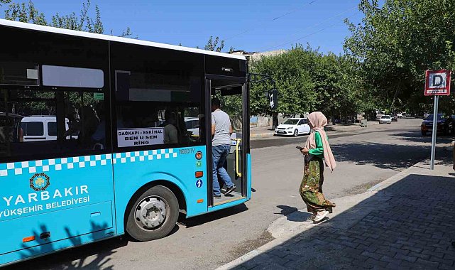 Diyarbakır'da ücretsiz ring seferleri başlatıldı