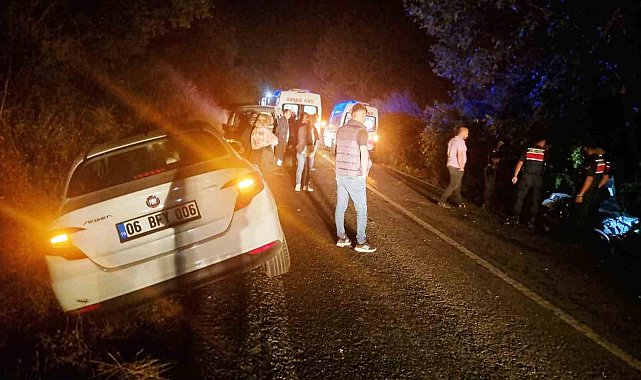 Domaniç'te trafik kazası: 3 yaralı
