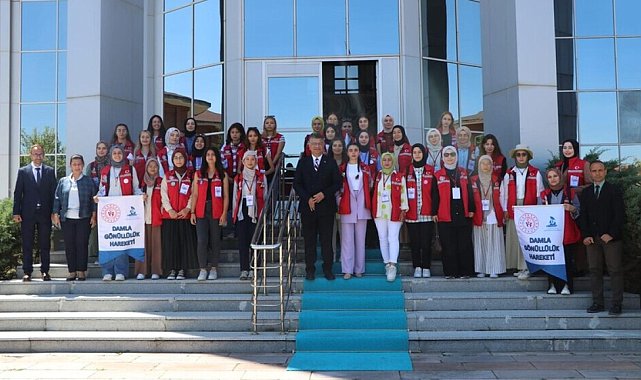 DPÜ, Damla projesi gönüllülerini ağırladı