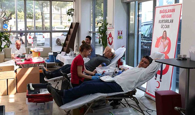 Efeler Belediyesi'nden kan bağışına destek