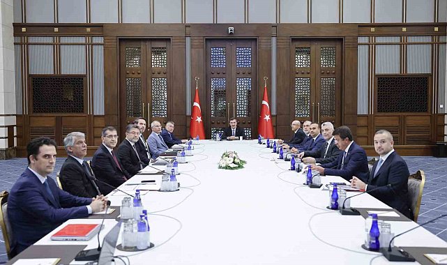 EKK, Cumhurbaşkanı Yardımcısı Yılmaz başkanlığında toplandı