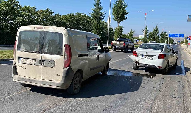 Elazığ'da trafik kazası: 1 yaralı