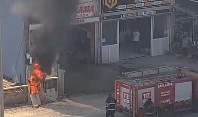 Elektrik panosunda patlama