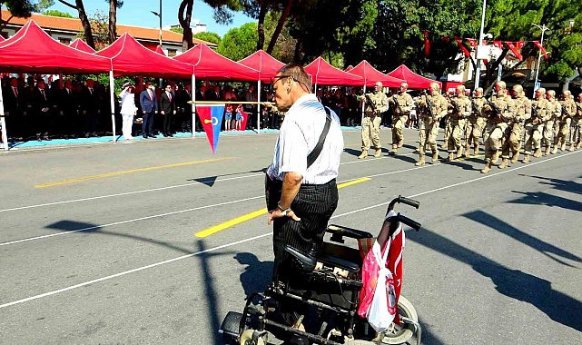Engelli vatandaştan anlamlı selam