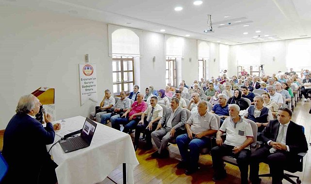 ER-VAK Başkanı Güzel'den 'Mustafa Kemal'in Erzurum Günleri' konferansı
