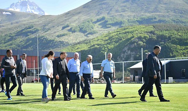 Erciyes Yüksek İrtifa Kamp Merkezi takımların akınına uğruyor