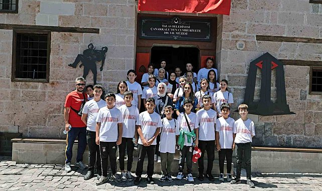 ERVA sporcuları Çanakkale Müzesi'nde