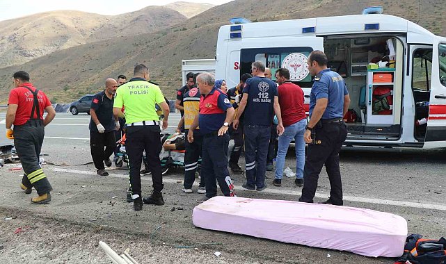 Erzincan'da katliam gibi kaza: 4 ölü, 2 yaralı