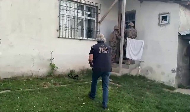 Erzurum'da terör propagandası yapan 4 şahıs gözaltına alındı