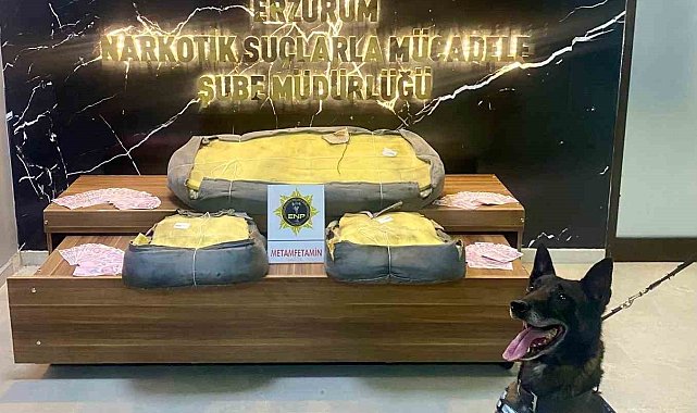 Erzurum'da uyuşturucu operasyonu