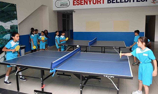 Esenyurt Belediyesi yaz okullarında yetenekler keşfediliyor