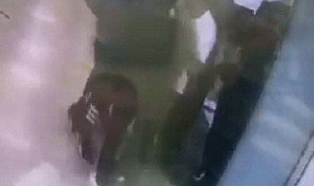 Esenyurt'ta hastane güvenliğine yumruklu saldırı kamerada