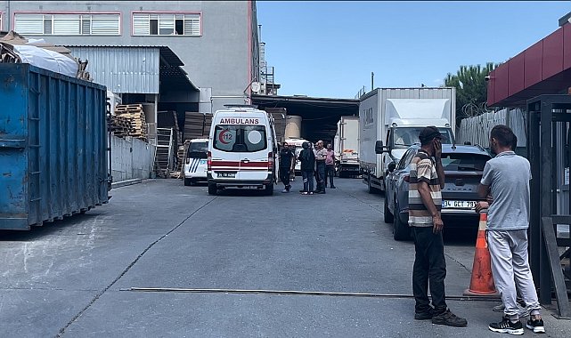 Esenyurt'ta iş yerinde feci kaza: 1 ölü, 1 yaralı