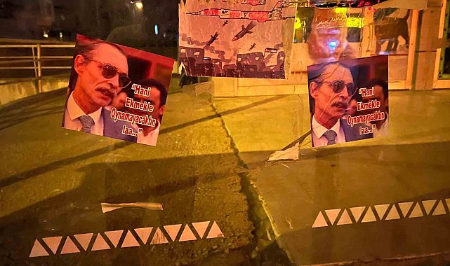 Etimesgut&#039;ta &quot;Sayın başkan hani kimse ekmeğinden olmayacaktı&quot; afişleri