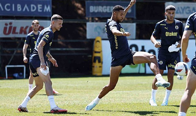Fenerbahçe, LOSC Lille maçı hazırlıklarını sürdürdü