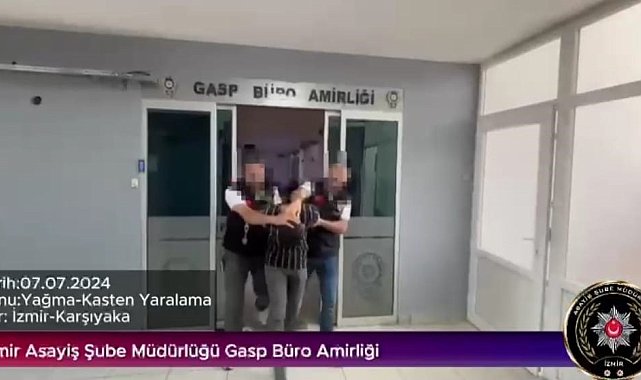 Gasp şüphelileri 20 saatlik kamera görüntüleriyle tespit edilip yakalandı
