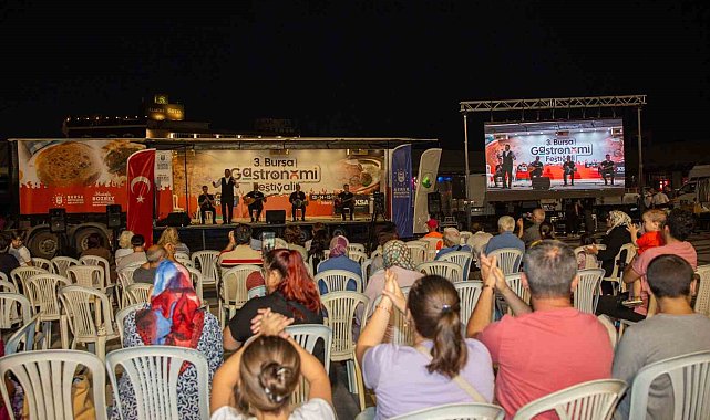 Gastronomi Festivali&#039;nin heyecanı Bursa&#039;yı sarıyor