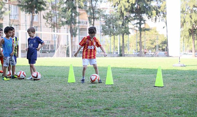 Geleceğin sporcuları Aydın Büyükşehir Belediyesi'nin yaz kurslarında yetişiyor