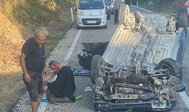 Gönen'de trafik kazası: 1 kişi yaralandı